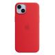 Apple Original iPhone 14 Plus Silicone Case with MagSafe Color Product(RED)