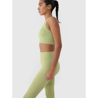 5. Women's seamless training leggings 4F 4FRSS25TFTIF309-42S