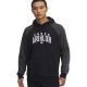 5. Men's Under Armour Rival Fleece Colorblock Hoodie Black 6003958 001