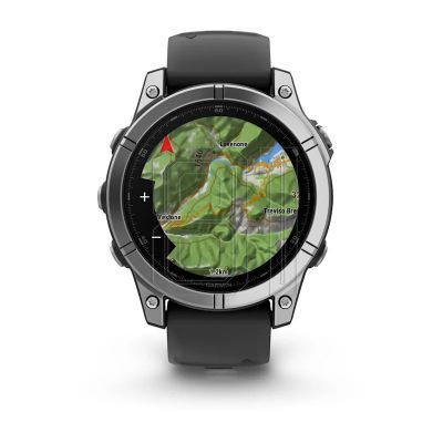 3. Garmin Fenix E stainless steel watch 010-03025-00