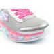 5. Skechers S Lights LED Children's Velcro Shoes for Girls Gray