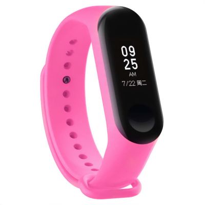 3. Silicone strap for Xiaomi 5/6 - pink