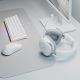 7. Rampage RETSU Headphones Wireless On-Ear BT 2.4G RGB White