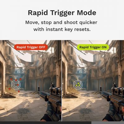 9. Glorious Gaming GMMK 3 PRO HE 75% Prebuilt USB Keyboard QWERTY US English Black