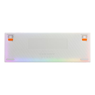 4. CHERRY K5 PRO TMR COMPACT Gaming Keyboard USB QWERTZ German Orange, White