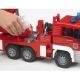 5. BRUDER MAN fire truck with folding ladder