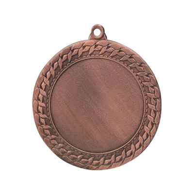 4. Bronze medal overall with space for a 50 mm emblem - steel medal
