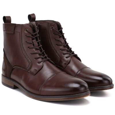 4. Men's high uninsulated brown ankle boots Vanhorn WN32309
