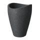 2. Scheurich 4033083542675 Outdoor Planter Potted Planter Freestanding Plastic Black