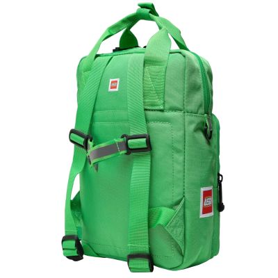 3. LEGO Brick 1x1 Kids’ Backpack 20206-0037 Green One size