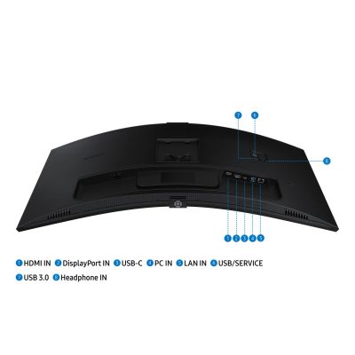 9. MONITOR SAMSUNG LED 34" LS34C652VAUXEN 100Hz