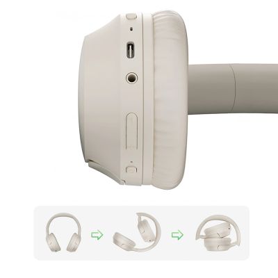 5. QCY H2 Pro ENC Bluetooth 5.3 Over-Ear Headphones - White