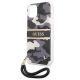 6. Guess GUHCP13SKCABBK iPhone 13 mini 5.4" black/black hardcase Camo Strap Collection