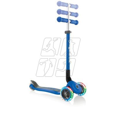 10. Scooter 3 wheels Globber Primo Foldable Lights 432-100-2 HS-TNK-000013800