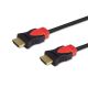 SAVIO CL-95 cable (HDMI M - HDMI M; 1.5m; black)