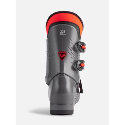 10. ROSSIGNOL HERO J4 Meteor Grey Ski Boots