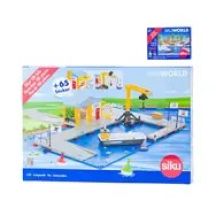 Siku WORLD - loading dock with jetty and boat / from 3 years