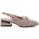 2. Women's patent leather sandals in beige Artiker 56C1996