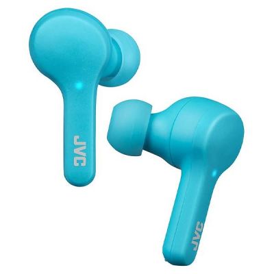 2. JVC HAA-7TANU Headphones (In-Ear, Wireless, Blue)