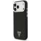 2. Guess Glitter Triangle Logo MagSafe Case for iPhone 17 Pro Max - Black