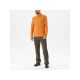7. MILLET M Seneca Fleece Po Orange Sweatshirt