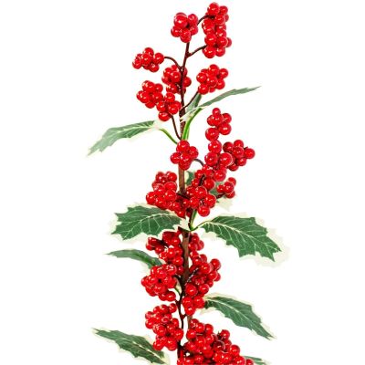 18. DECORATIVE ROWN ASH BRANCH 58CM