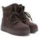 4. Women's chocolate platform snow boots Big Star UU274191