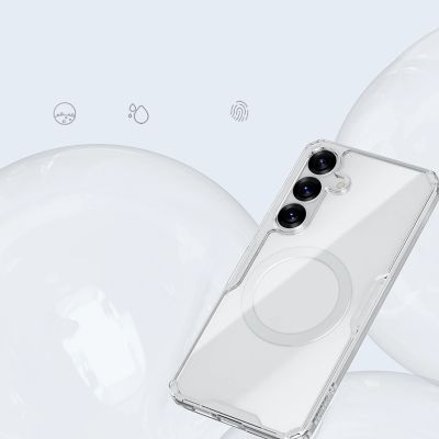 11. Nillkin Nature TPU Pro Magnetic Case with MagSafe for Samsung S25+ - White