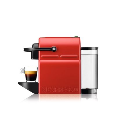 8. Krups Nespresso Inissia XN1005 capsule coffee machine (1260W; red)