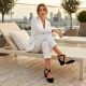 15. Sergio Leone W SK365A black strappy sandals 