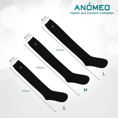 5. COMPRESSION SOCKS SIZE S ANOMEO