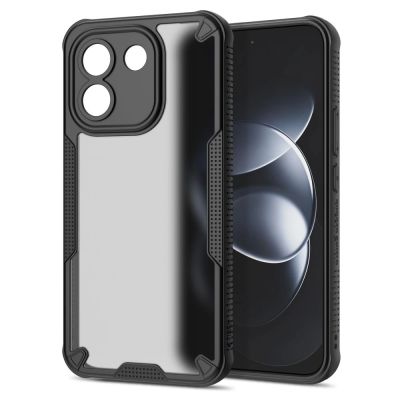 2. Tech-Protect Rugged Shield Case for Xiaomi Redmi Note 17 Pro Max 5G – Matte Black