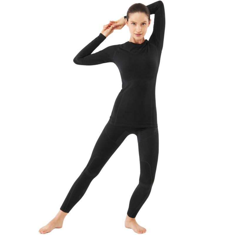 8. Viking Gaja Lady Set women's thermal underwear black 500-27-5512-0900