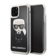 Karl Lagerfeld Iconic Glitter iPhone 11 Pro Case - Black