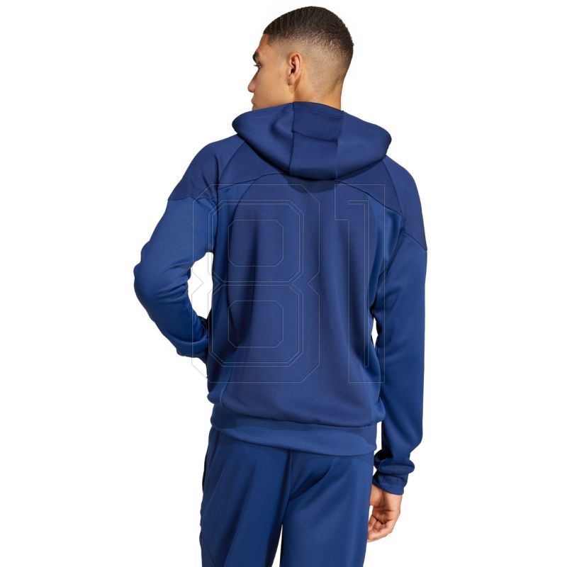 3. Adidas Tiro 25 Full-Zip Hoodie M JC5131