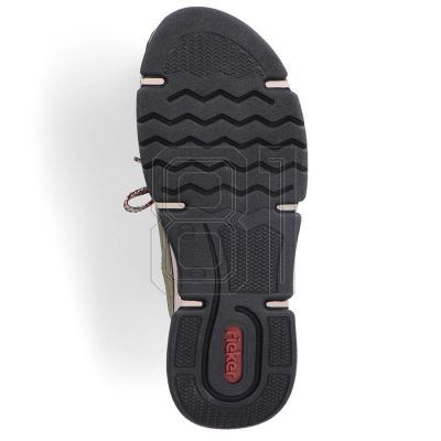 22. Comfortable Rieker W RKR610 green shoes