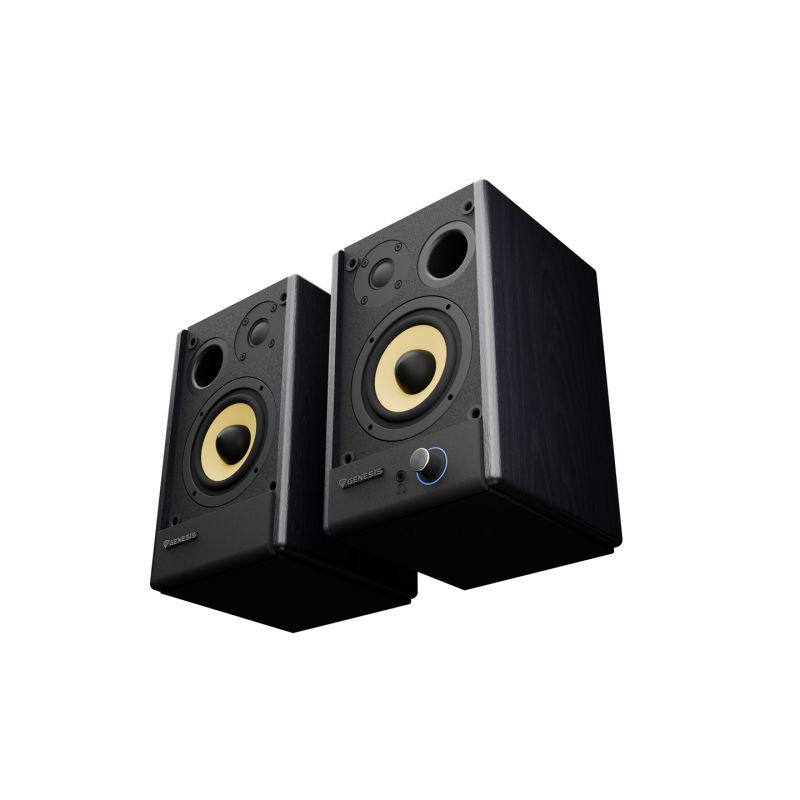 9. GENESIS ARSEN 402BT 2-Way Black Wired and Wireless 60 W