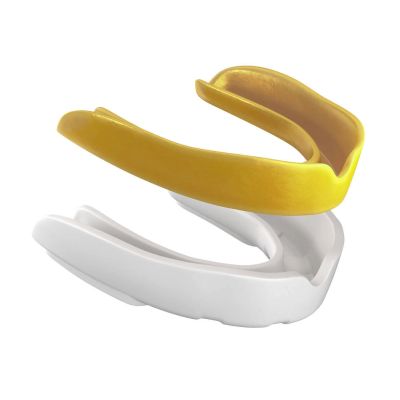 9. Gel Mouthguard + Box - White and Gold | GelTech