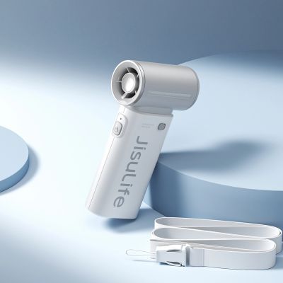 6. Jisulife Handheld Fan Life9 3600mAh Portable Mini Blower USB Fan - Gray