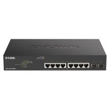 D-Link DGS-1100-10MPV2 Managed L2 Gigabit Ethernet (10/100/1000) PoE Support 1U Black