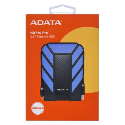 8. ADATA HD710 PRO External HDD (2TB; 2.5"; USB 3.2; blue)