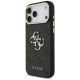 2. Guess 4G Big 4G Classic Logo Case for iPhone 17 Pro Max / 18 Pro Max - Black and Gold