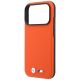 6. BMW M Quadrille Kevlar Metal Logo MagSafe Case for iPhone 17 Pro Max / 18 Pro Max - Orange