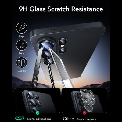 6. ESR Armorite Camera Protector for Samsung Galaxy S26 Ultra - Black