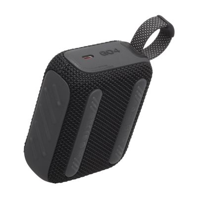 7. JBL GO 4 BLK portable Bluetooth speaker black