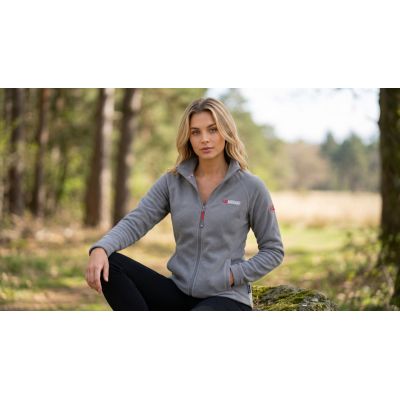 7. Geographical Norway TUG FZ DARK GREY DB LADY 268 Women’s Fleece Jacket (WA1727F/GN-DARK GREY)