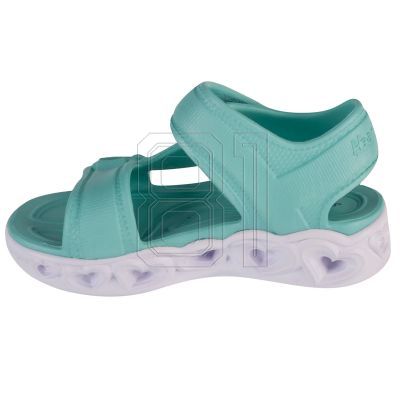 2. Skechers Heart Lights Sandal - Always Flashy 308045N-MNT Mint 25