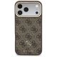 3. Guess 4G Case with MagSafe Wallet for iPhone 18 Pro / 17 Pro – brown