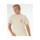 5. RIP CURL Search Icon Tee Beige