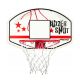 Avento Waterproof Wall-Mounted Basketball Backboard with Hoop, 90 x 60 cm – 47RB-WHT